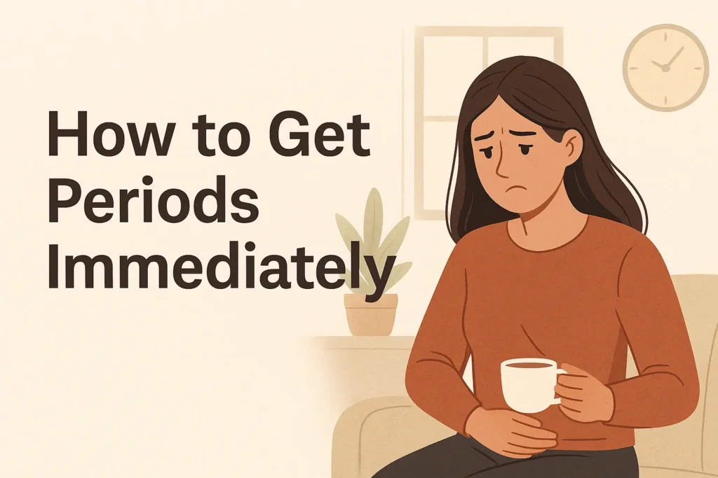 How to Get Periods Immediately