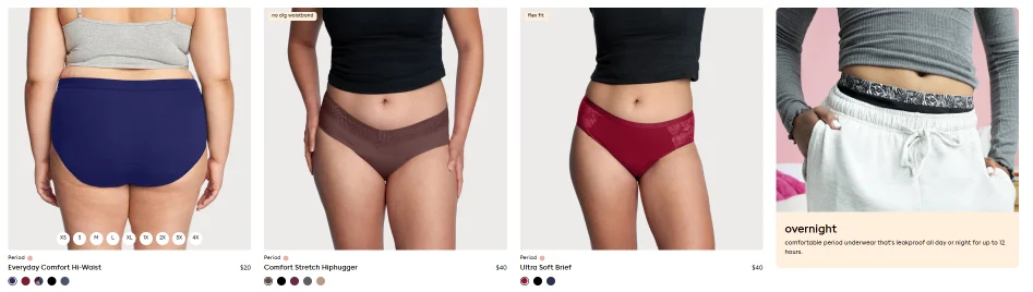 thinx period panties